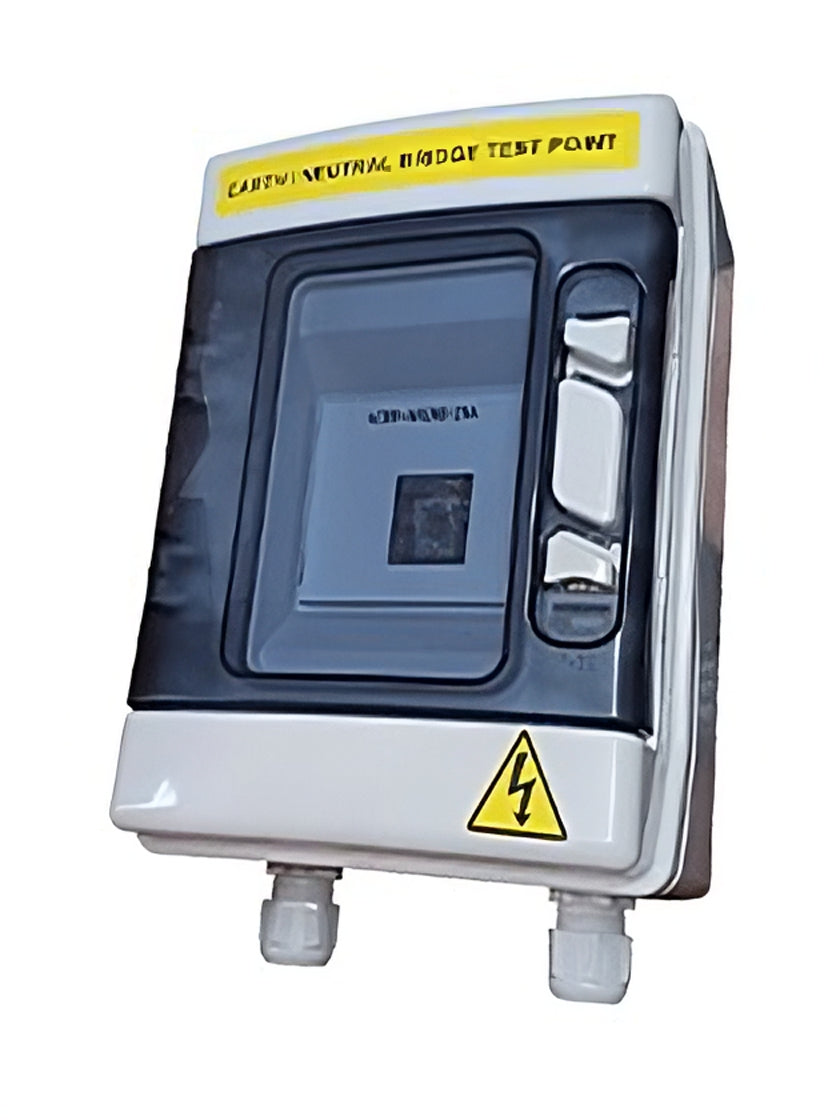 Three phase earth-neutral bridge box, 32A