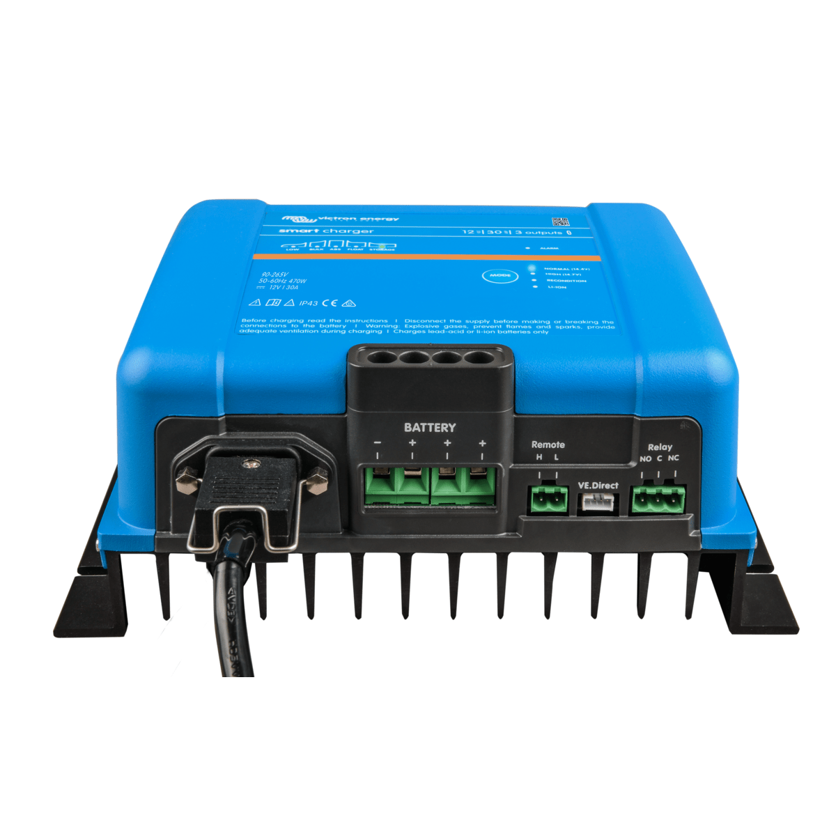 Victron Phoenix Smart IP43 24-16 16A 24V - 3 Output Battery Charger