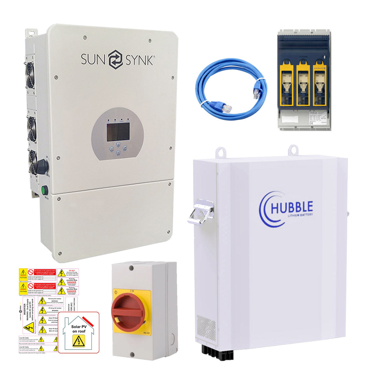 Sunsynk 5kW 5.5kWh Lithium Back-up System – Sustainable