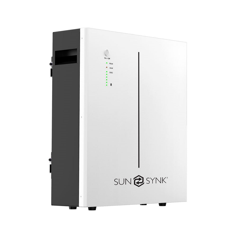 Sunsynk Wall Mount 5.32kWh 51.2V Lithium Battery - Sustainable.co.za