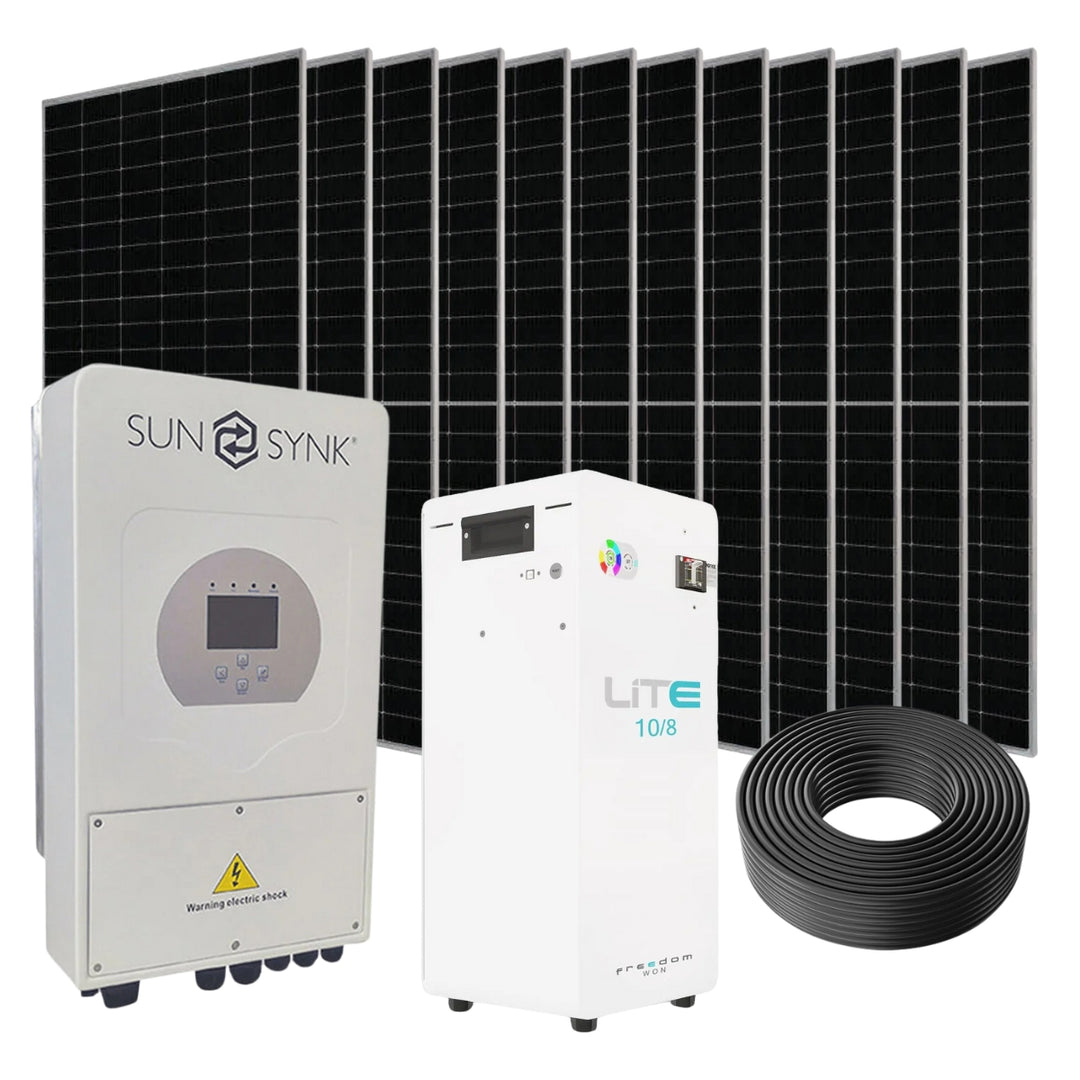 SunSynk 5kW 48V 8kWh Self Consumption Kit