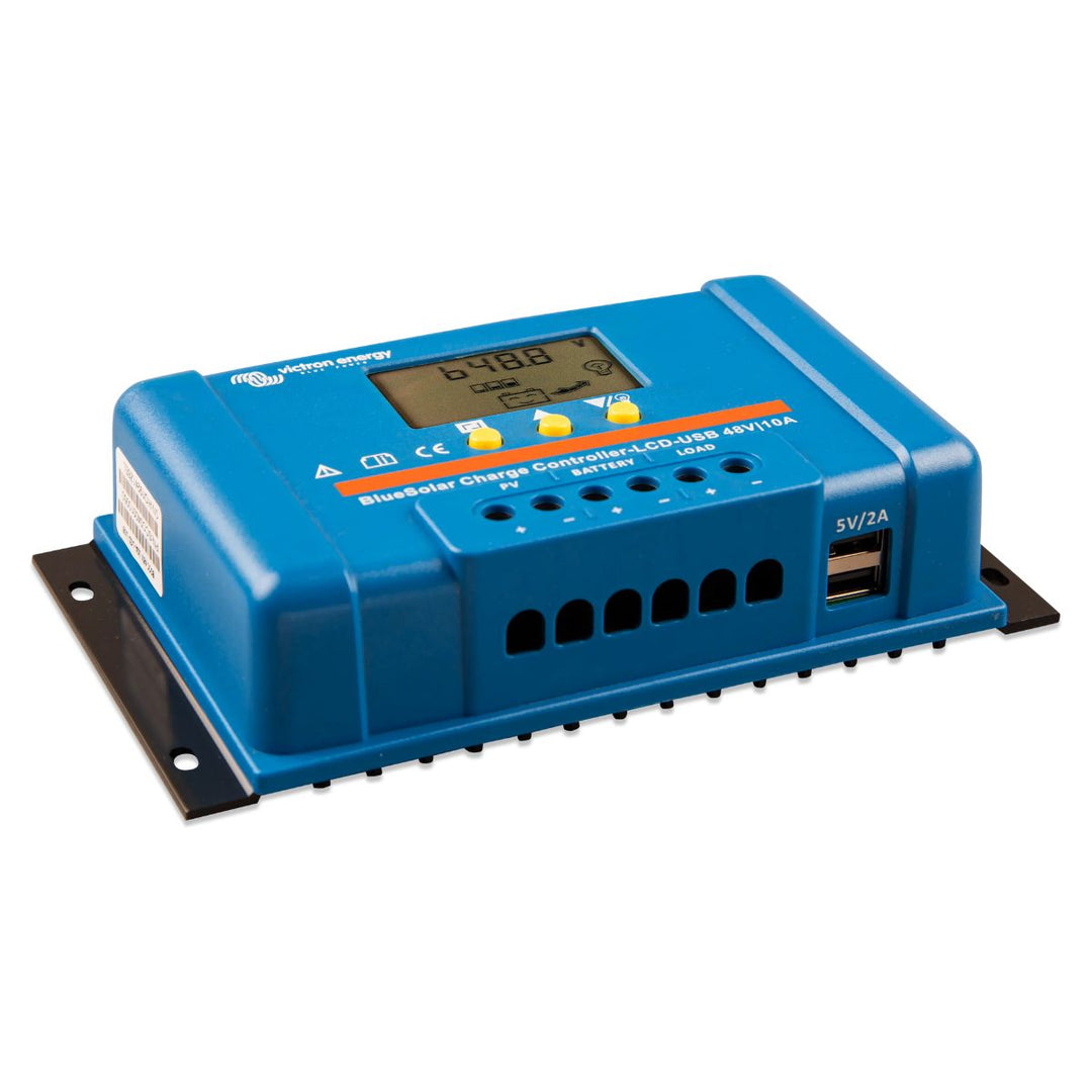 Victron Blue Solar 48V-10A DUO PWM Charge Controller with LCD &amp; USB
