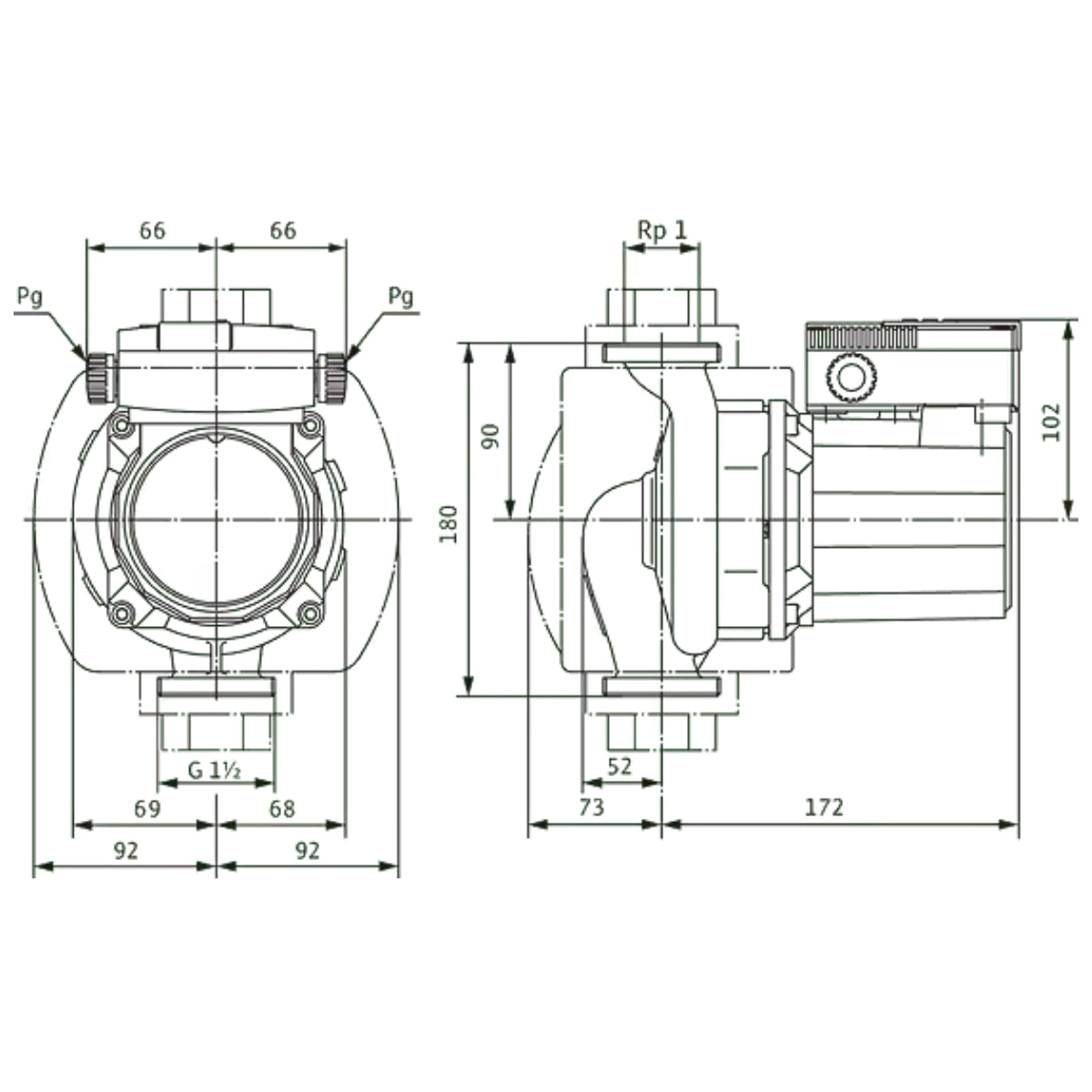 Wilo Top Z 25-6 Circulation Pump - Sustainable.co.za