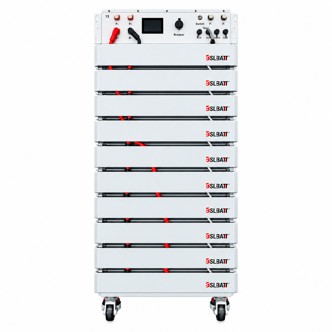 BSL RE10 97.5kWh 768V High Voltage Lithium Battery Pack on a white background
