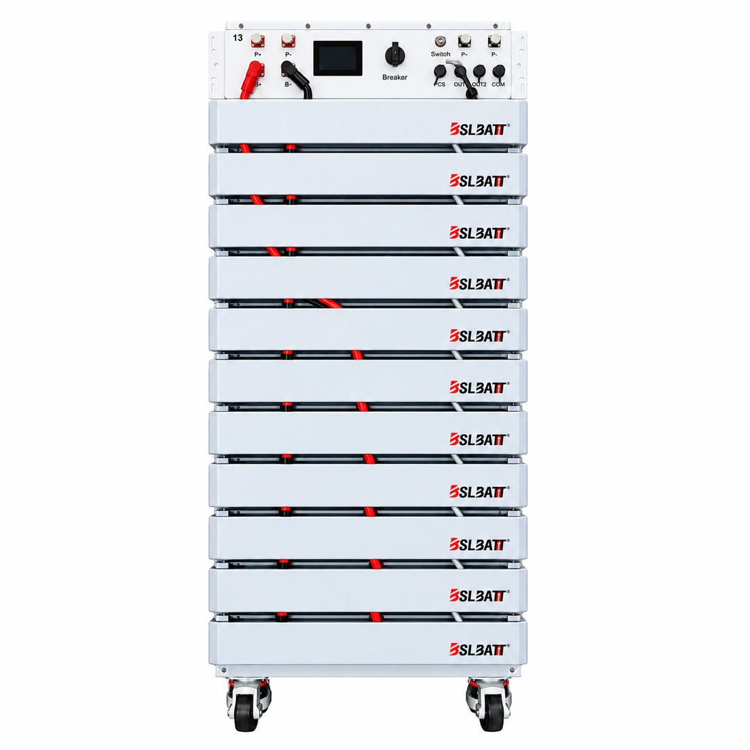 BSL RE11 107.3kWh 844.8V High Voltage Lithium Battery Pack on a white background