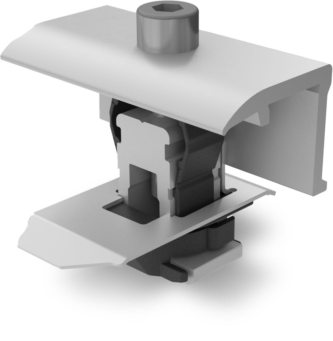 K2 Systems 2004543 module end clamp for 25–40 mm frames