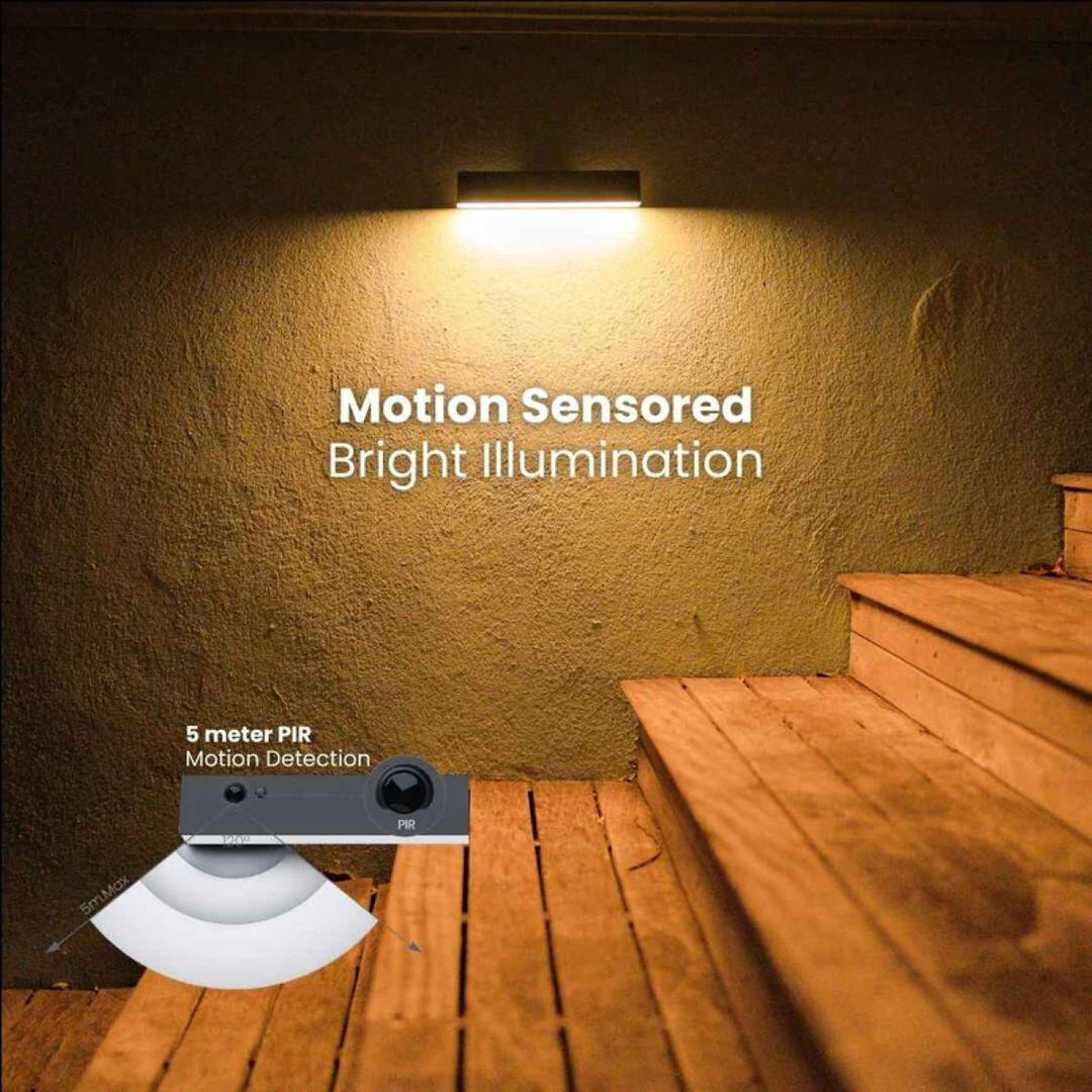 Litehouse Solar Wall Light with Motion Sensor