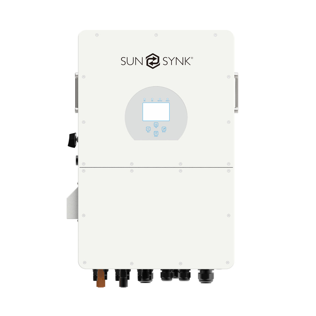 Sunsynk 30kW G02 Version 2 high voltage three phase hybrid inverter front view