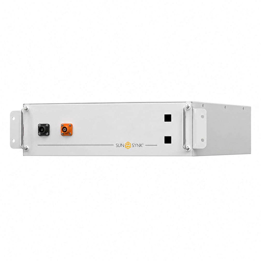 Sunsynk 5.12kWh HV rack-mount battery module on white background