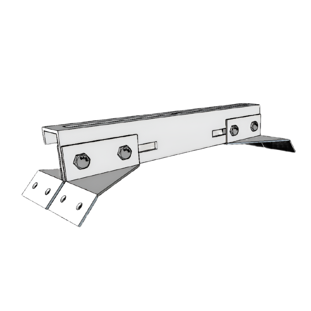 KD Solar Corrugated PCSLOT Bracket 280mm