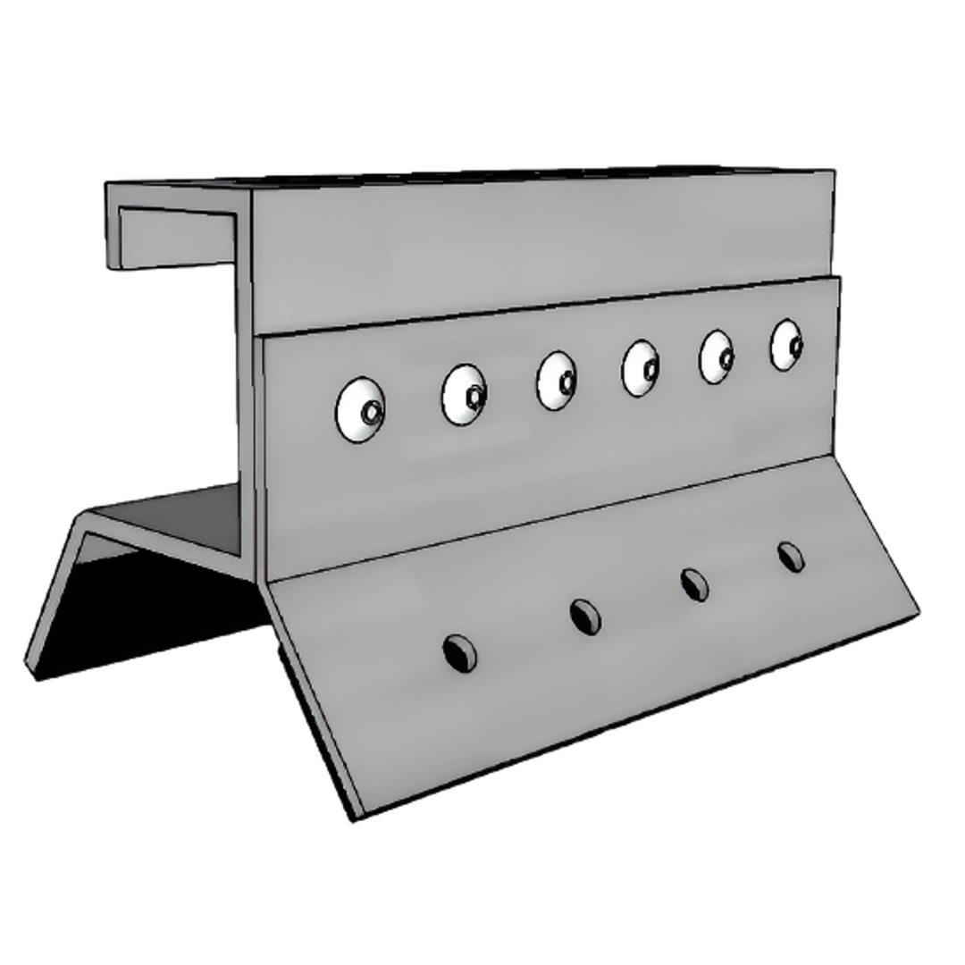 KD Solar IBR PCSLOT Bracket 120mm