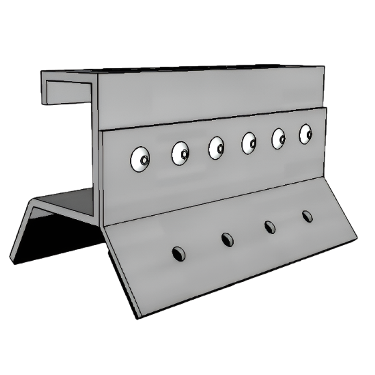 KD Solar IBR PCSLOT Bracket 120mm