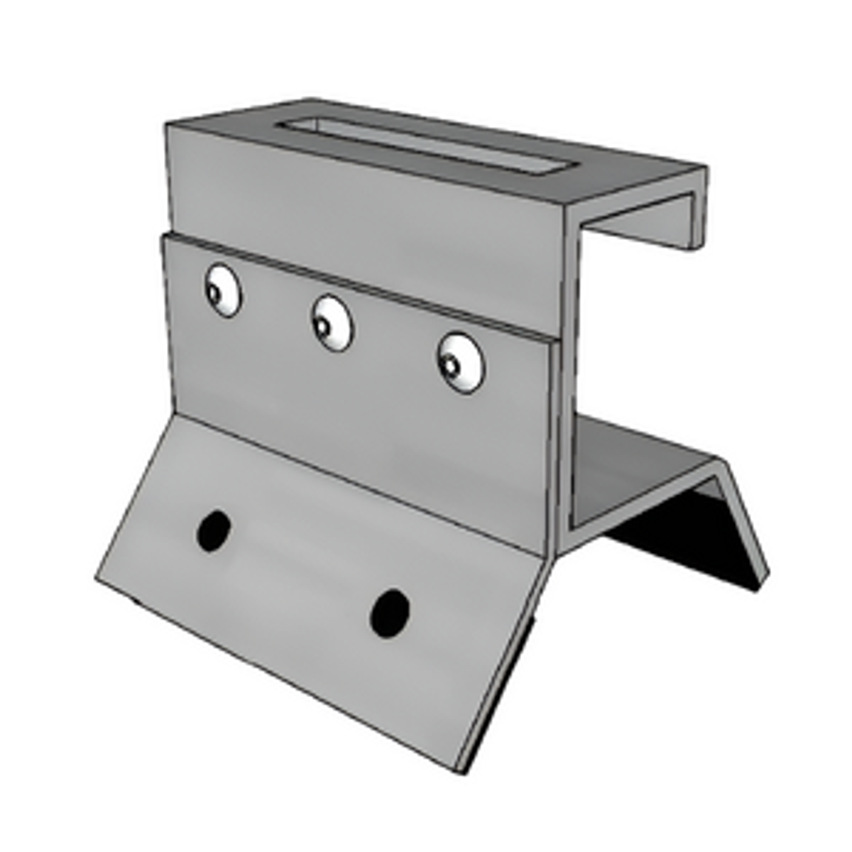 KD Solar IBR PCSLOT Bracket 78mm