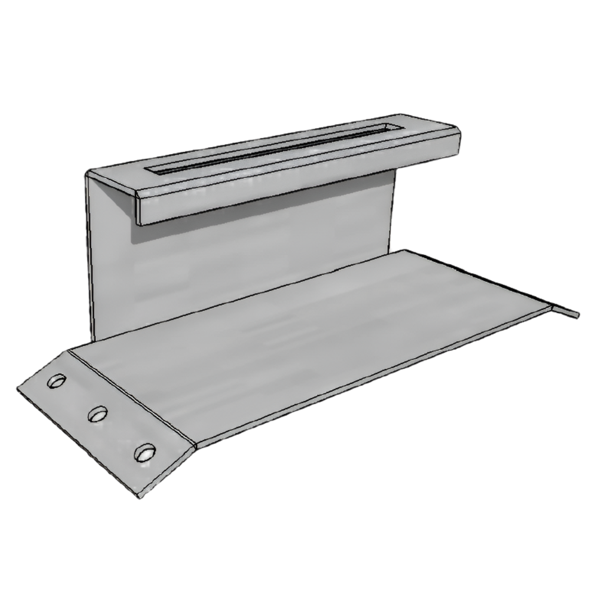 KD Solar Corrugated PCSLOT Bracket 200mm
