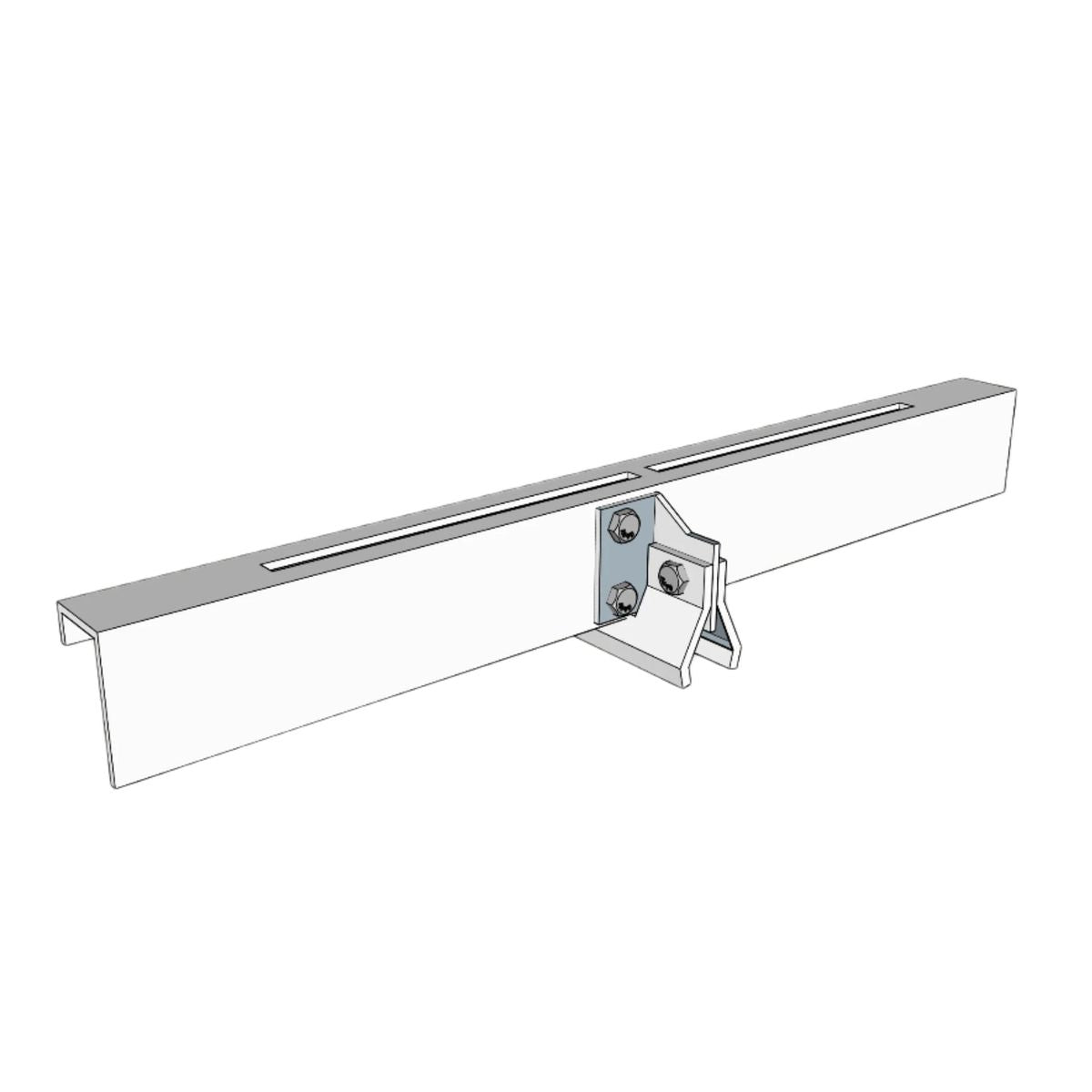 KD Solar ClipLock No-Rail Port Bracket 500mm