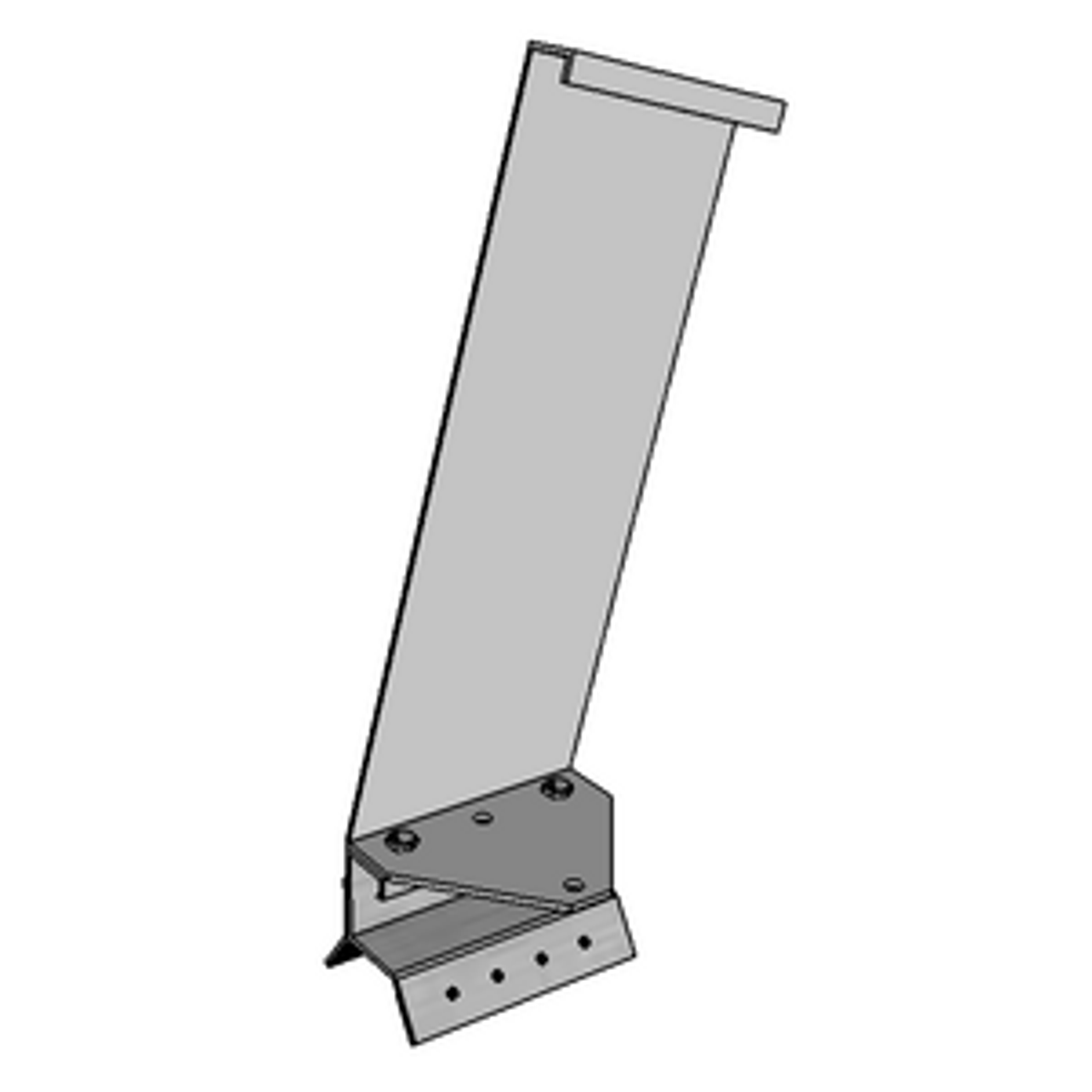 KD Solar IBR Rear Foot 15 Degree Landscape