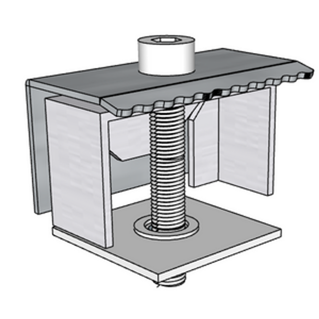 KD Solar A-Frame End Clamp 30-40mm