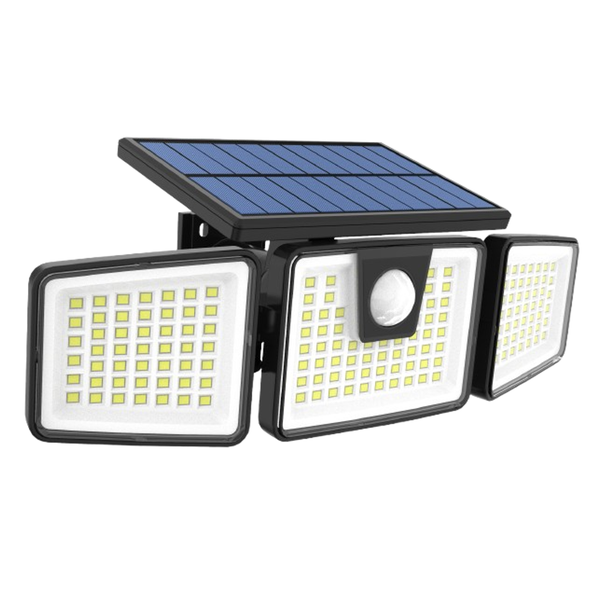 Synerji 6.5W Trio Solar Wall Lamp with PIR Sensor