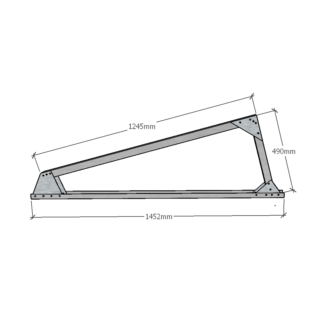 KD Solar A-Frame Landscape HW BNW
