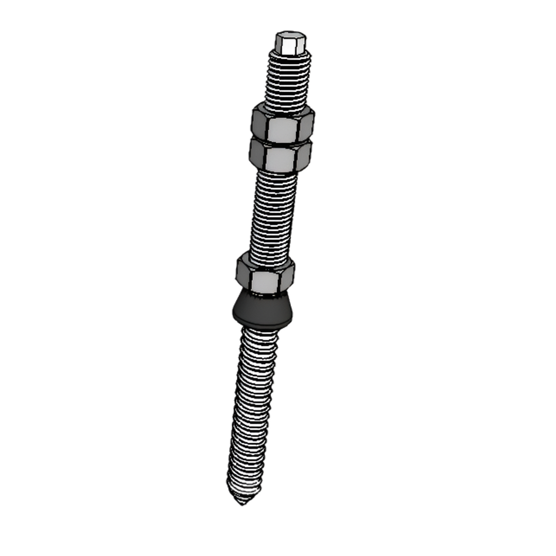 KD Solar Hanger Bolt M10x200