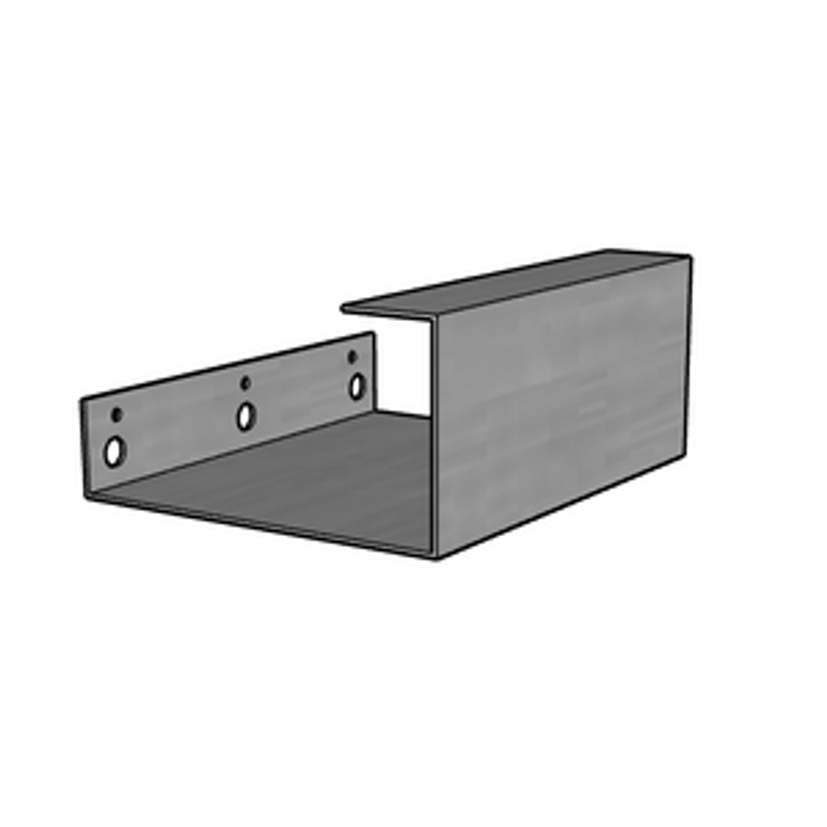 KD Solar Front Gusset Ballast Holder for Portrait A-Frame