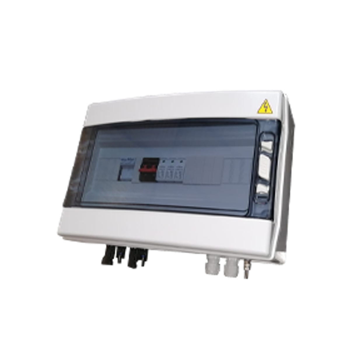PVSE 1000V protection box, 1 input and 1 output, Type II SPD