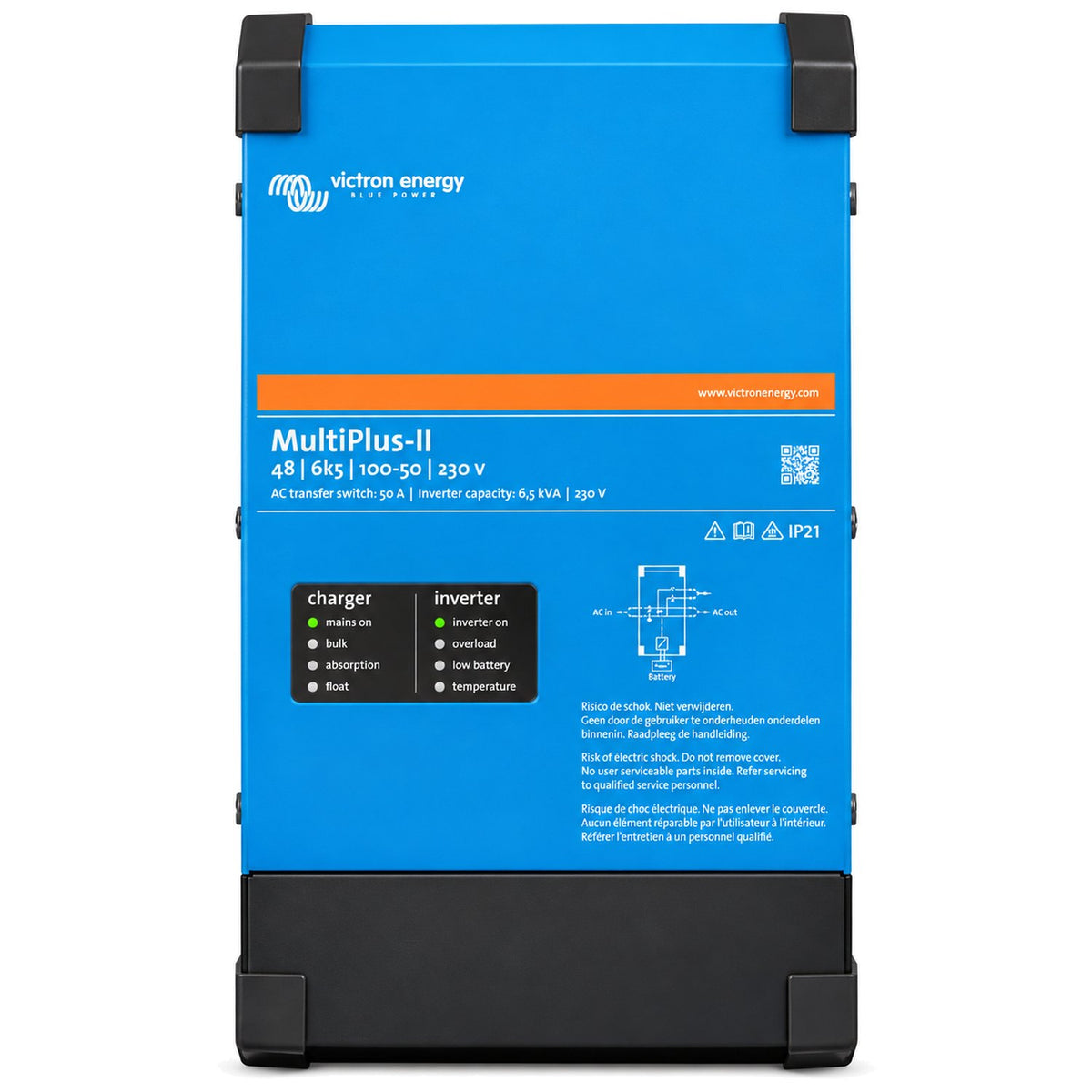 Victron MultiPlus-II 48/6k5/100-50 230V front view