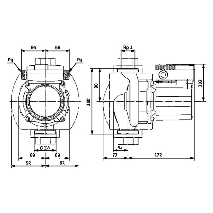 Wilo Top S 25-10 Electric Circulation Pump