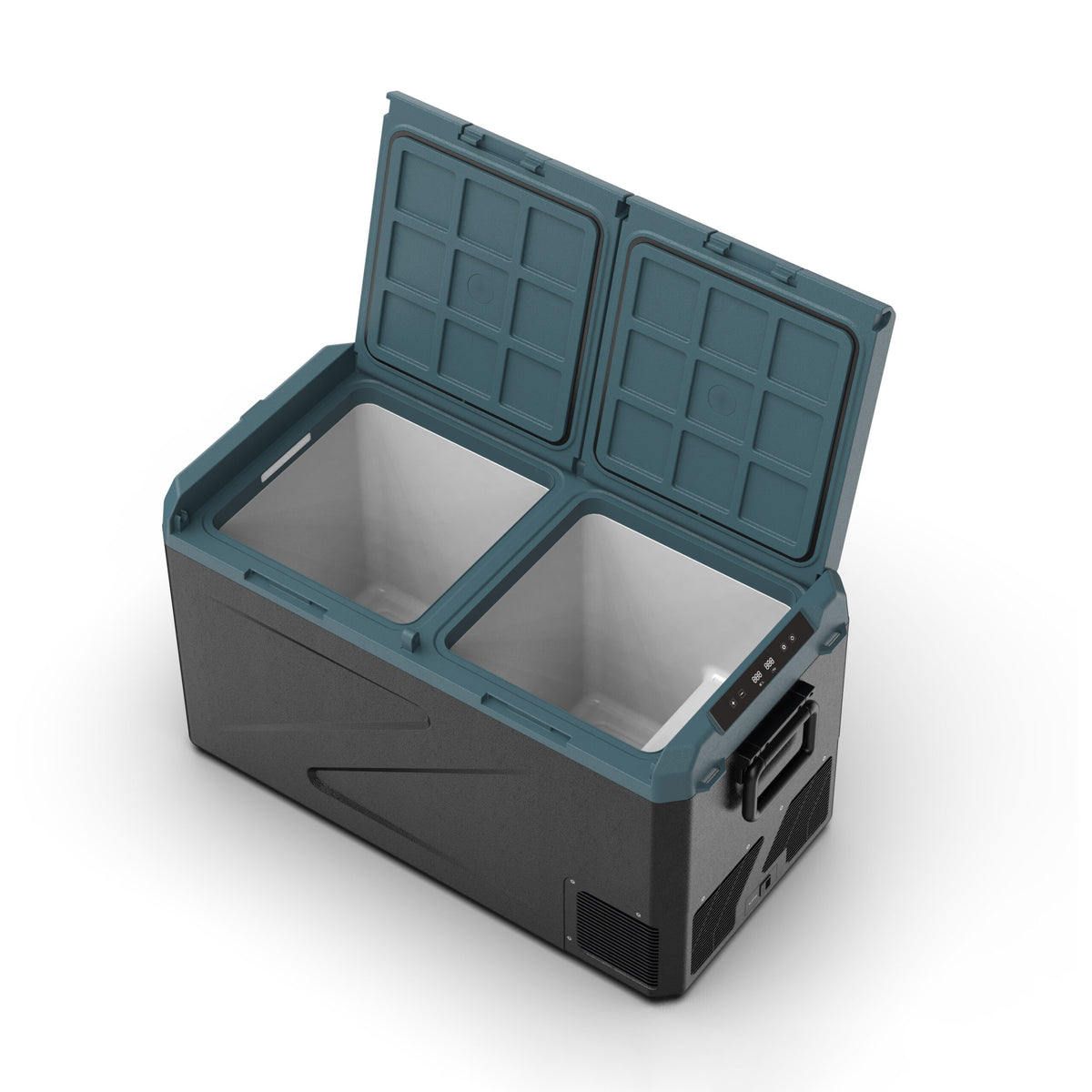 Zalptic Z81 82.5L dual-zone portable camping fridge freezer – supplier view 2