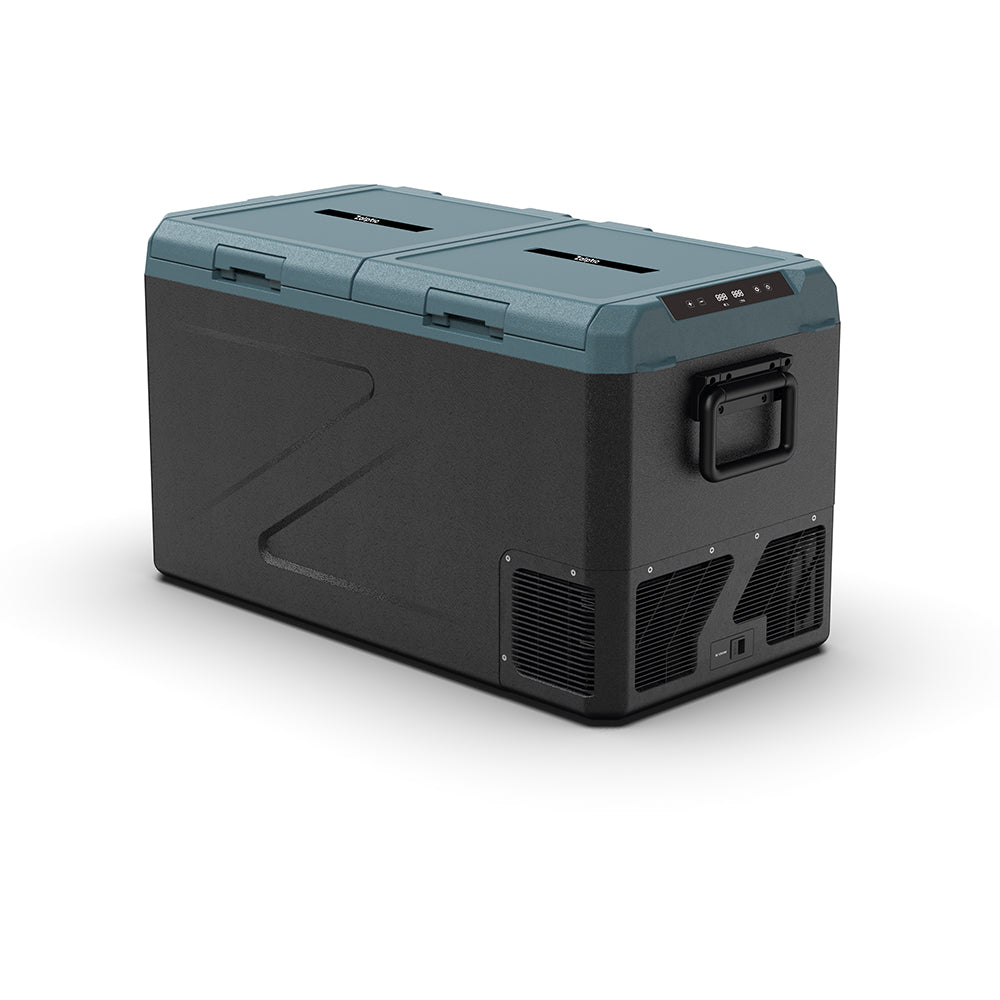 Zalptic Z81 82.5L dual-zone portable camping fridge freezer