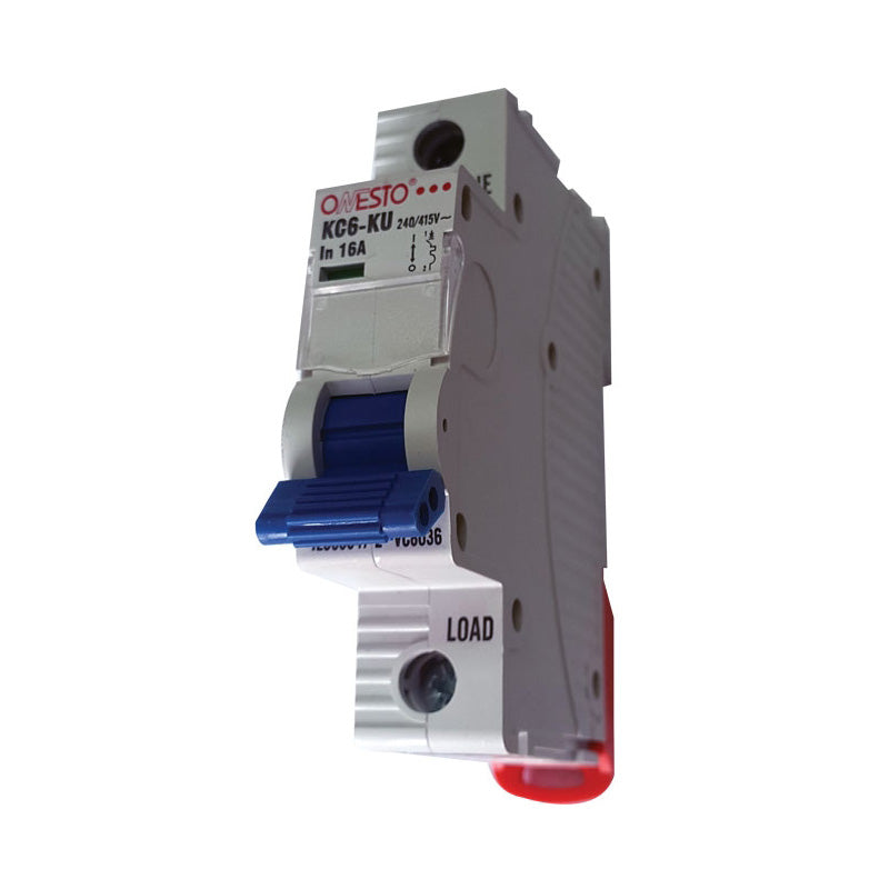 Onesto 63A 240V - 415V 6kA  AC Circuit Breaker - Sustainable.co.za