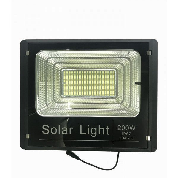 200W Solar Security Flood Light with Day/Night Sensor