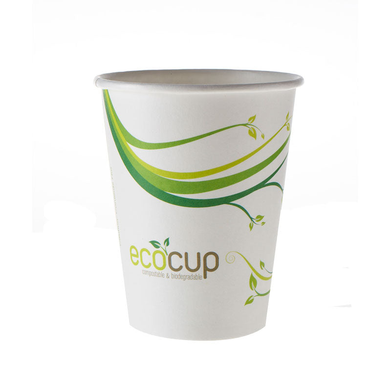EcoPack Single Wall Coffee 350ml Cups - Carton of 1000