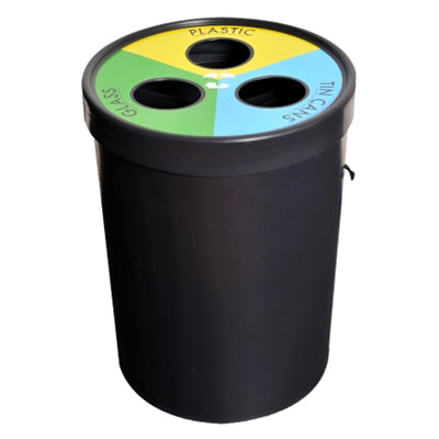 Postwink 100L Ecocylinder - 3 Waste Compartment - Sustainable.co.za