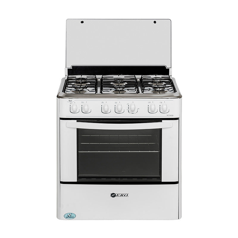 Zero 6 Plate White Gas Stove Sustainable.co.za