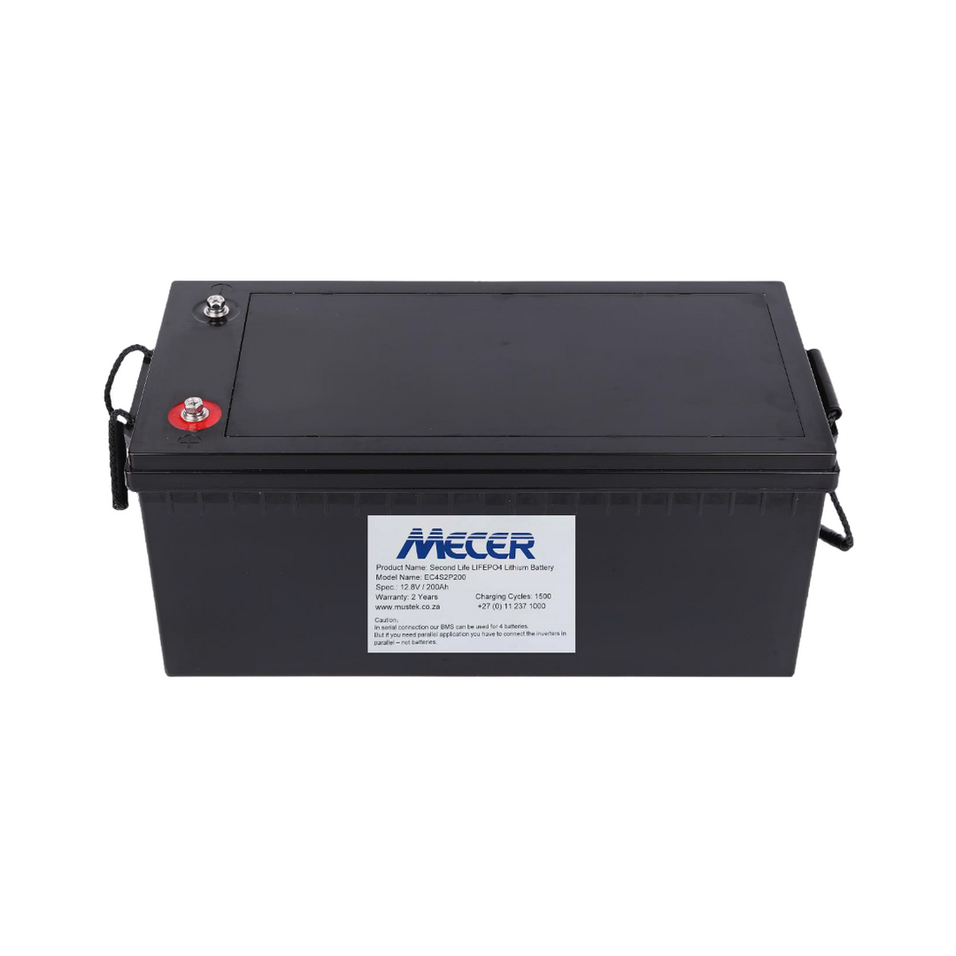 Mecer 200Ah 12.8V LiFePO4 Battery - Sustainable Mecer 200Ah 12.8V LiFePO4 Battery - Sustainable