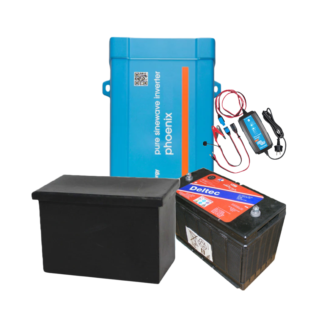 Sustainable 400W Power Box with Lead Acid Battery