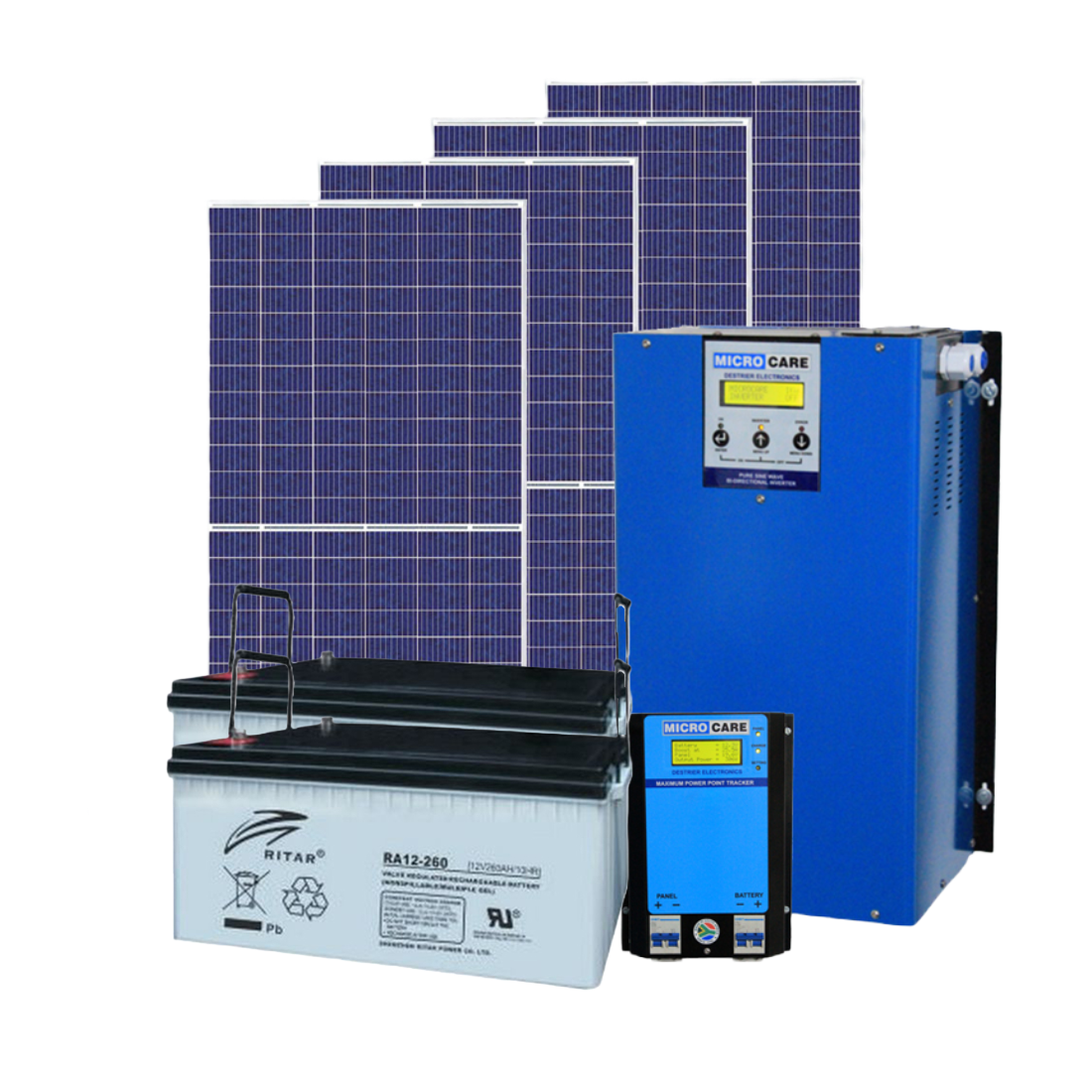 Solar Power System Batteries Best Solar Batteries 1000ah For Solar