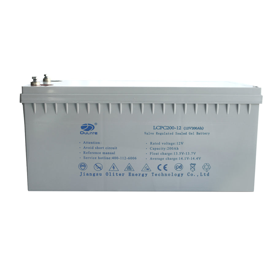 RCT Oliter 200Ah 12V Deep Cycle Gel Battery Sustainable.co.za
