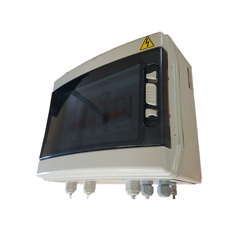 AC Protection Box - For <7kVA Inverters - 32A Out Single Phase - Sustainable.co.za