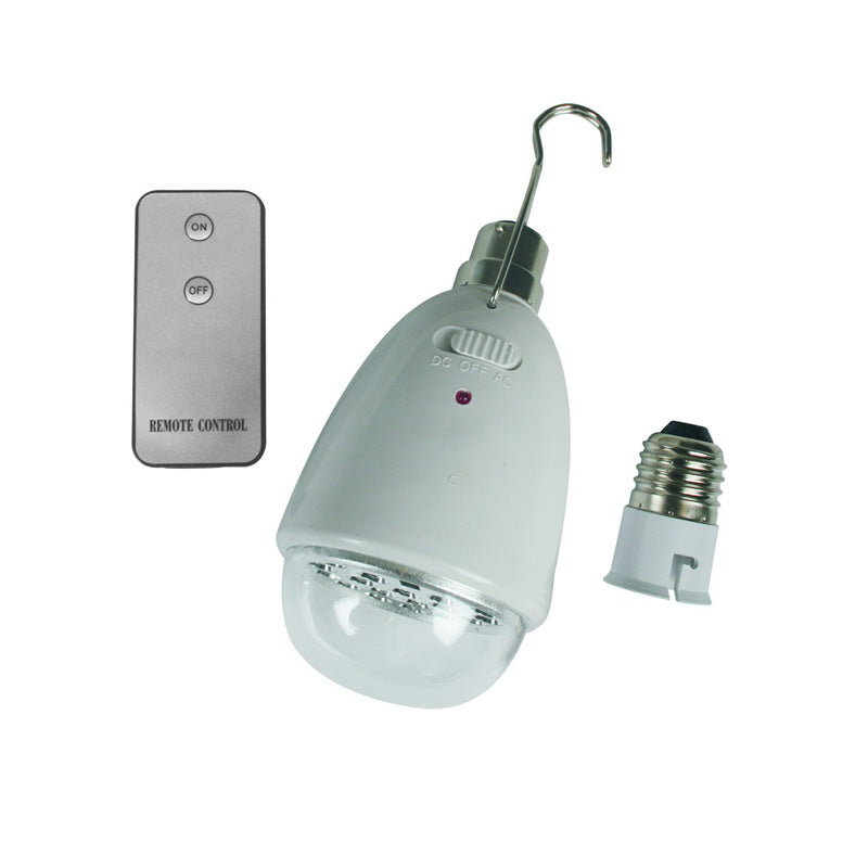 22 LED B22/E27 150lm Rechargeable Lamp with Remote - Sustainable.co.za