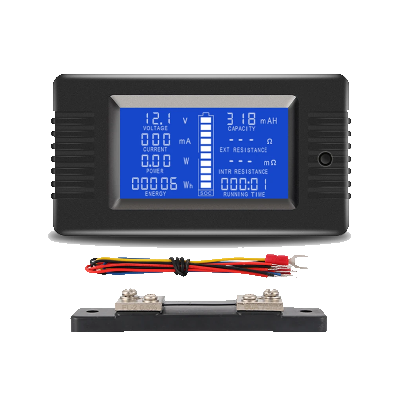 Battery Multi Function Tester with SOC Indicator - 100A - Sustainable.co.za