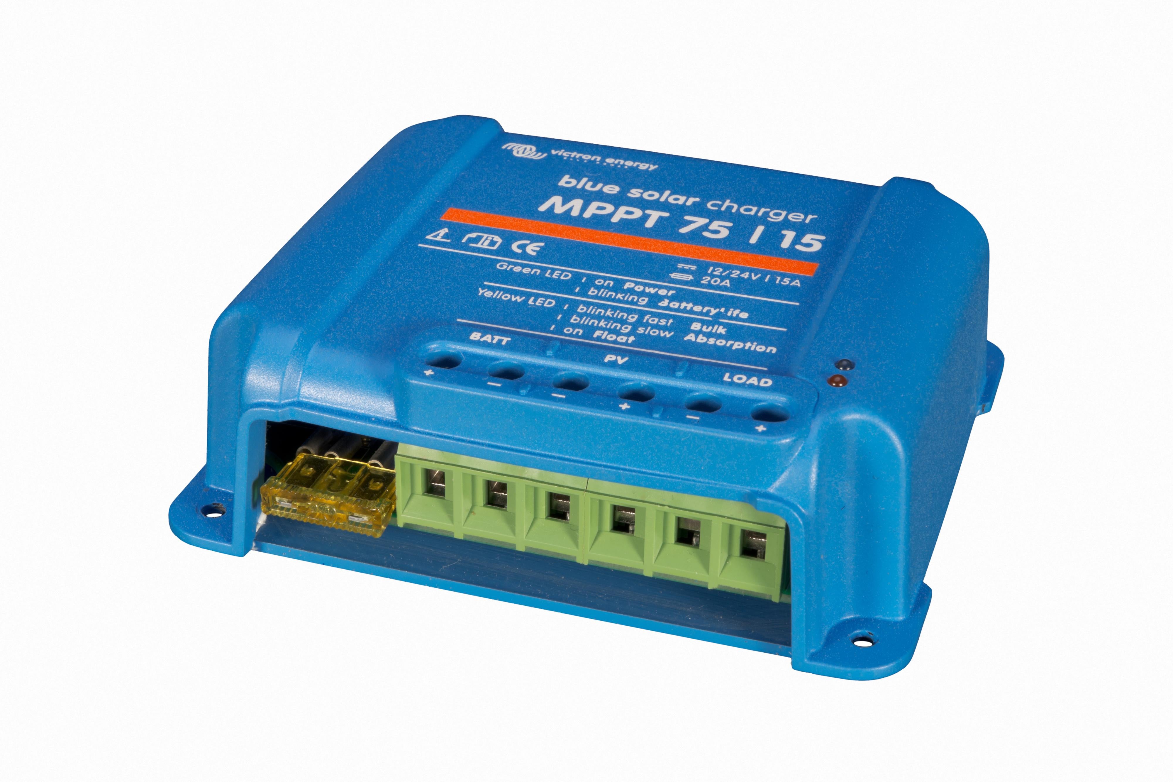 Victron Blue Solar 75V/15A MPPT Charge Controller - Sustainable.co.za