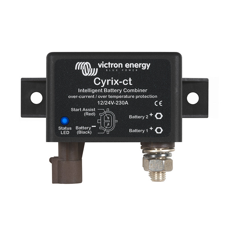 Victron Cyrix-ct 12/24-230 230A 12V/24V Intelligent Battery Combiner - Sustainable.co.za