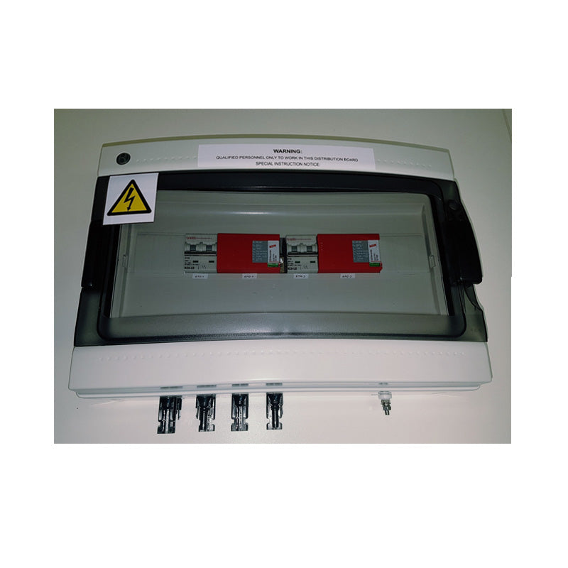 Dc Protection Box 600V Protection Box 2 Inputs 2 Outputs 16A Isolator Type II SPD ...