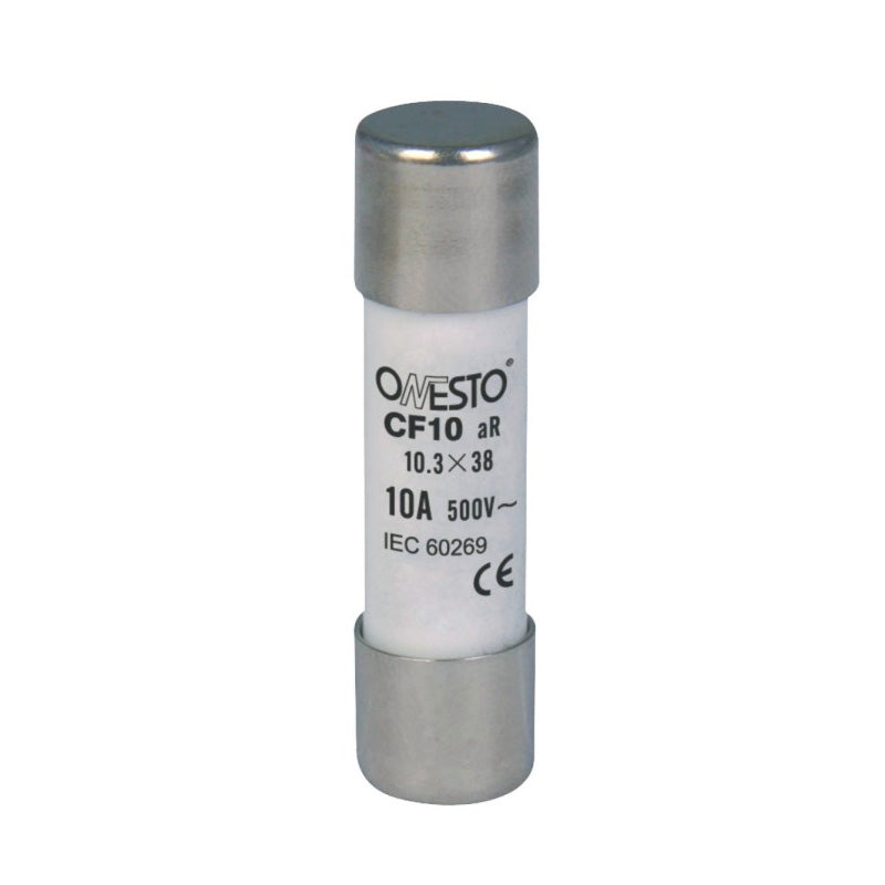 Onesto 3A 10x38 DC Cylindrical Fuse - Sustainable.co.za