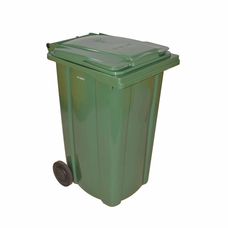 240 Litre Green Wheelie Bin - Sustainable.co.za