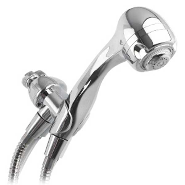 Niagara Conservation N2935CH Earth Massage High Efficiency Handheld Showerhead (Chrome)