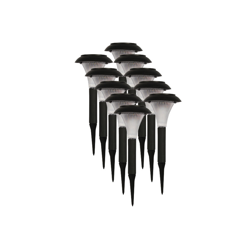 Eurolux O166 Pack of 10 White Solar Spike Lights
