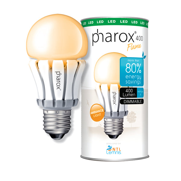 Pharox 400 Flame 8W E27 LED Bulb